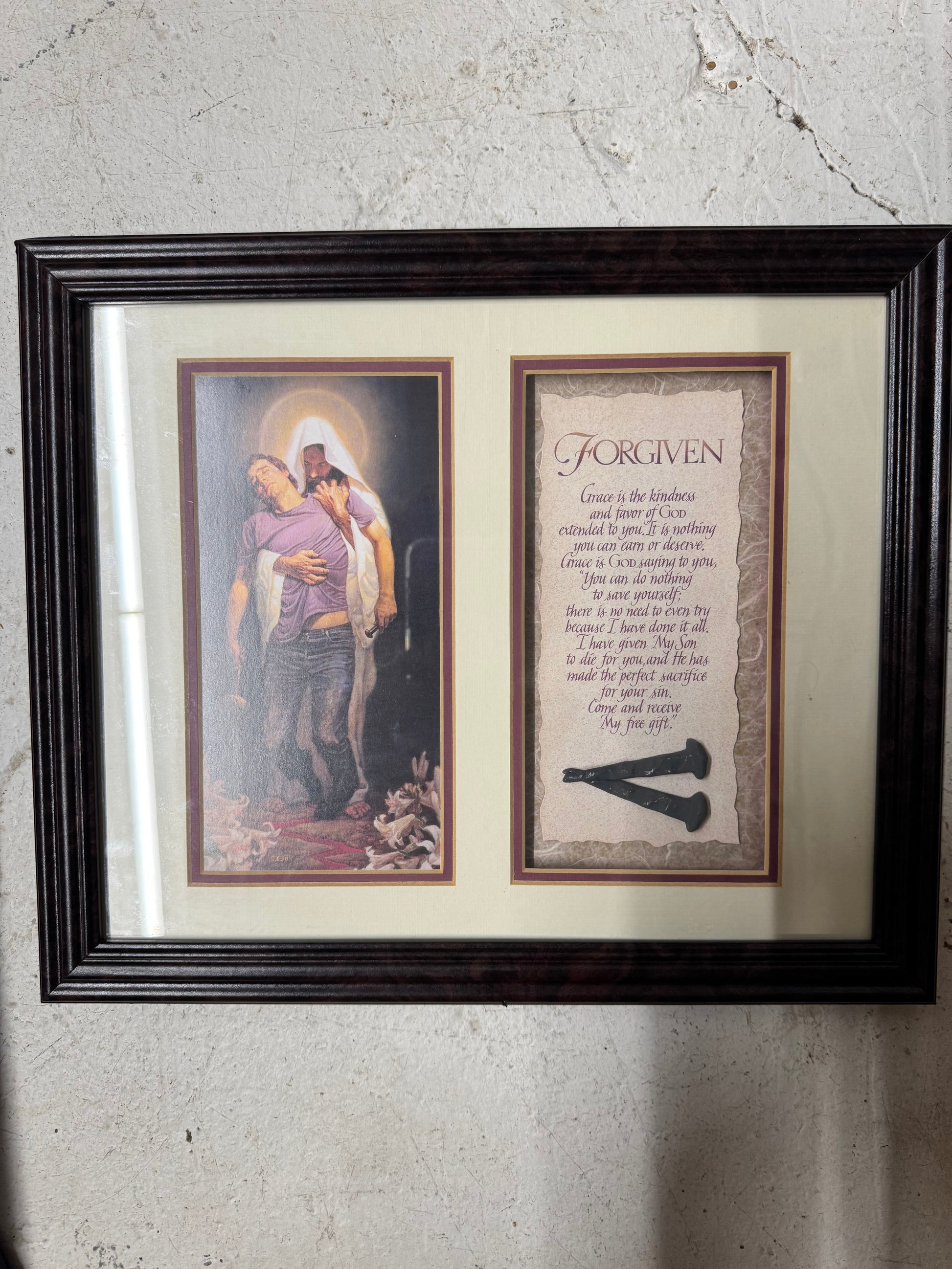 Picture of Jesus “Forgiven”