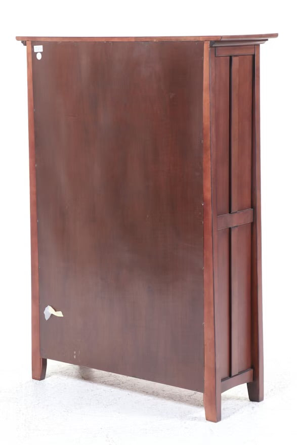 Arts and Crafts Style Glass Front Bookcase ITMGQ23290