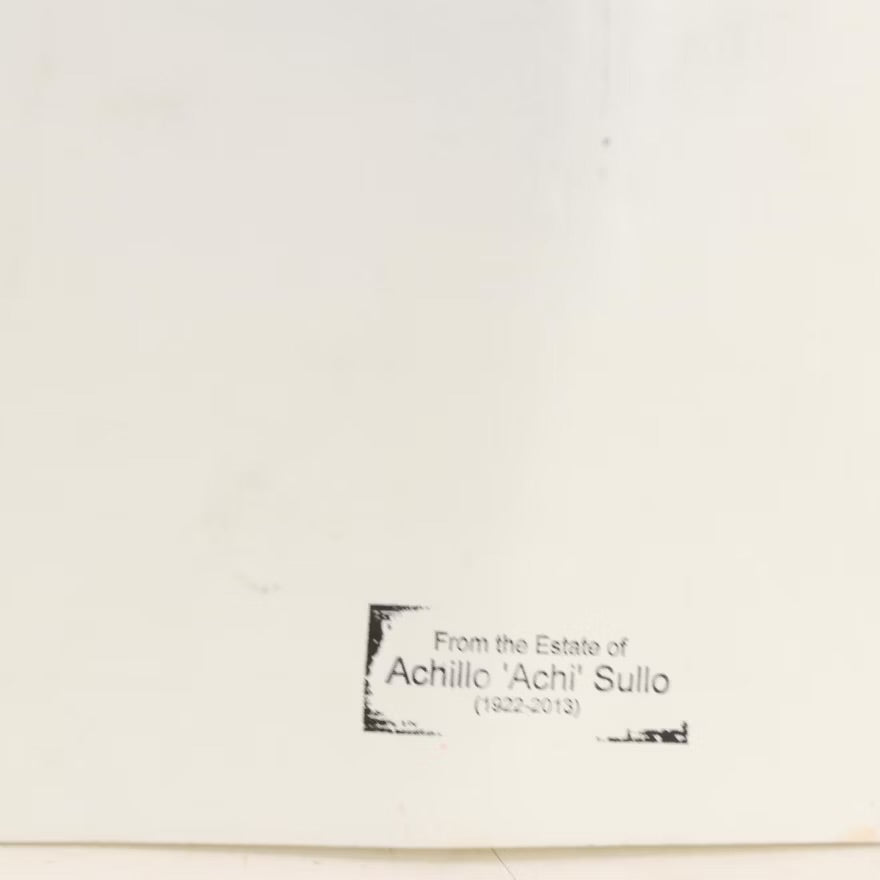 Achillo “Achi” Sullo Abstract Mixed Media Drawing, Mid–Late 20th Century ITMGO17561
