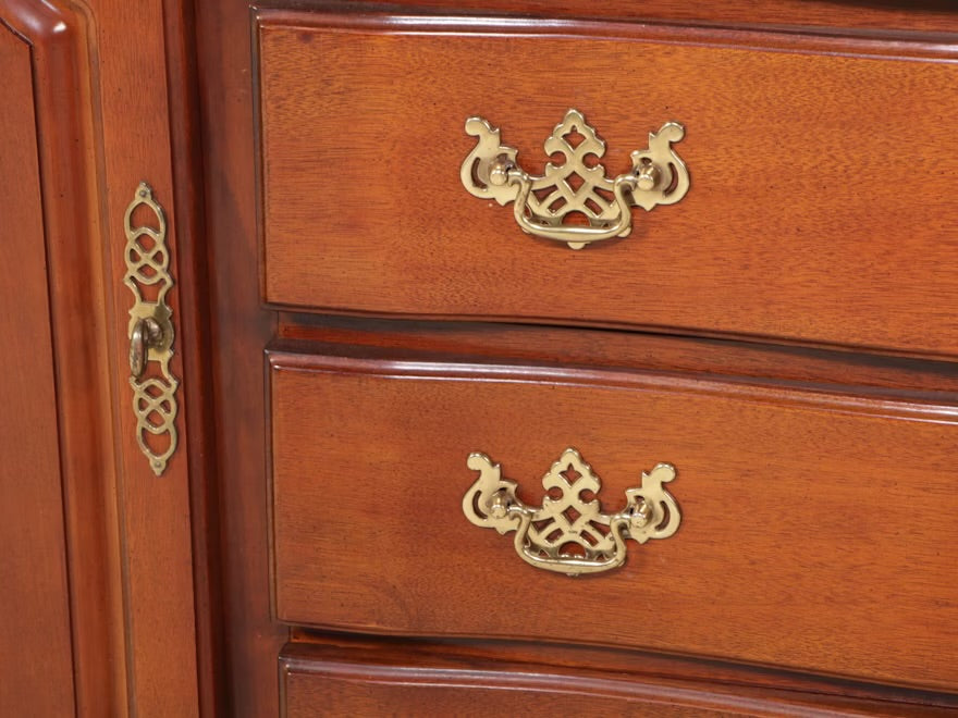 Lexington Federal Style Mahogany China Cabinet