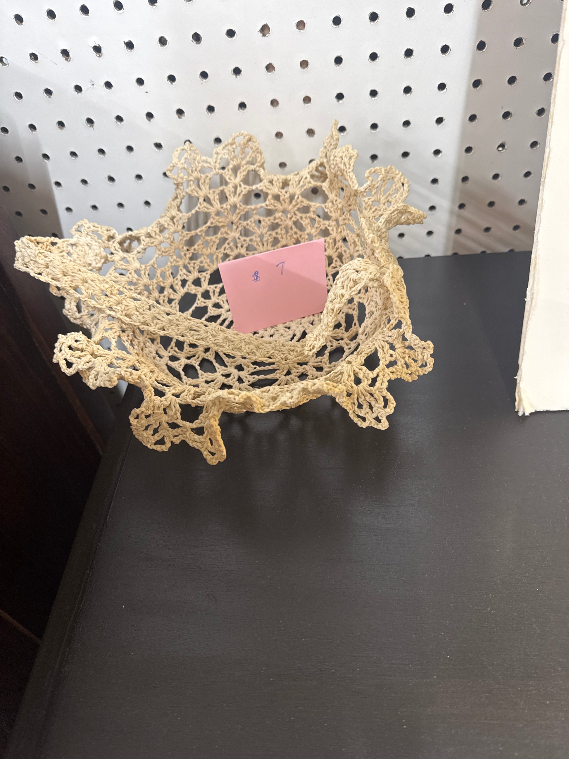 Crochet bowl