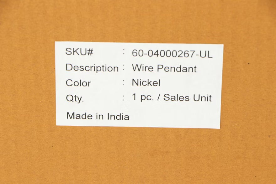 Sarreid Ltd. Contemporary Nickel Finish Wirework Pendants ITMGP85290