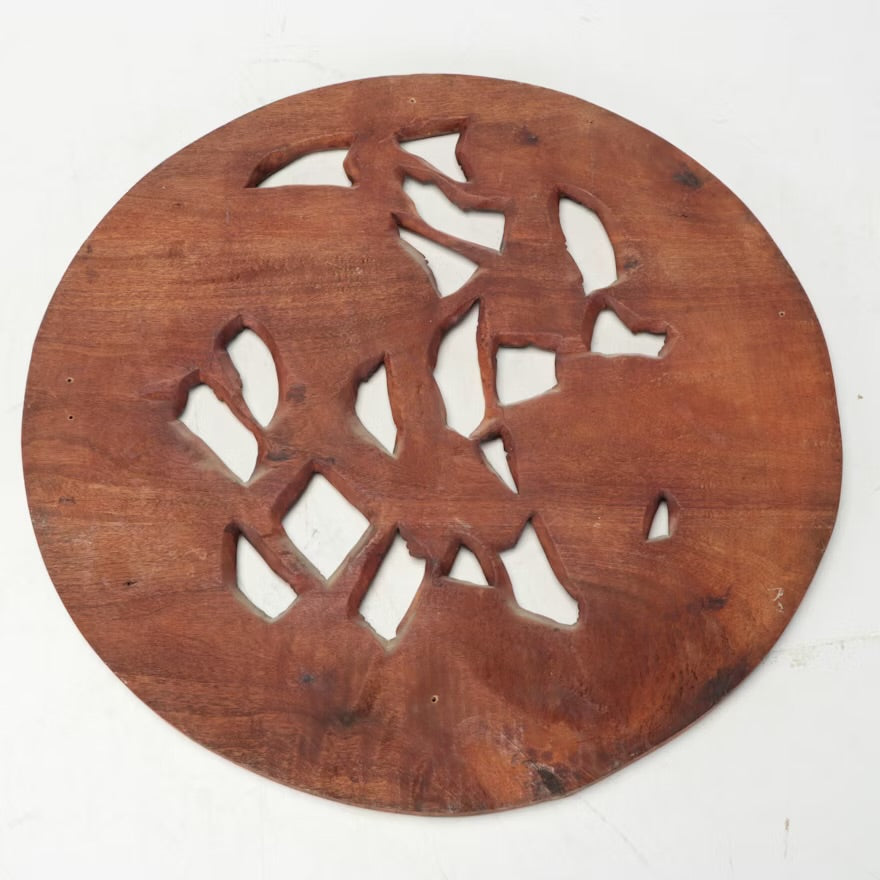 Handcrafted Figural Wood Carving, 20th Century