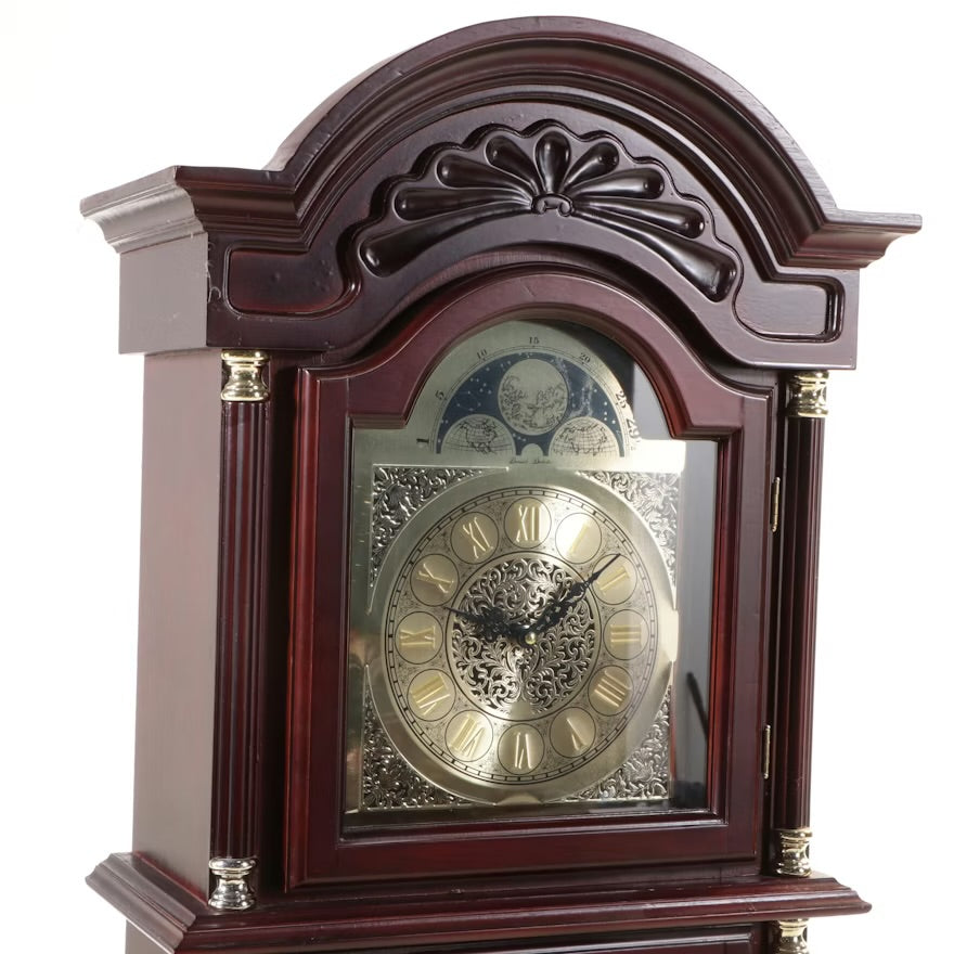Daniel Dakota Mahogany Finish Grandfather Clock ITMGR37787