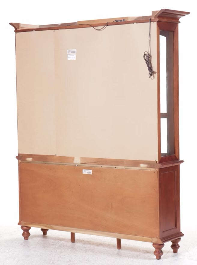 Stanley Furniture "British Colony" Mahogany China Cabinet ITMGQ35531