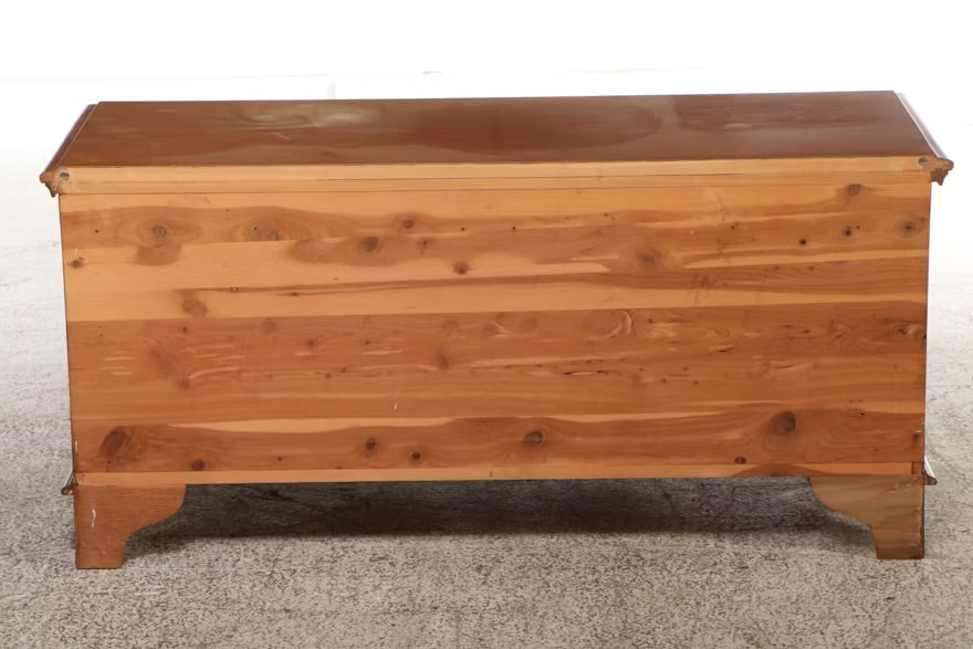 Cavalier Colonial Style Birch and Cedar Blanket Chest ITMGQ23085