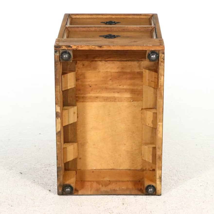 Pair of Oak Two-Drawer Cabinets, 20th Century ITMGP73782