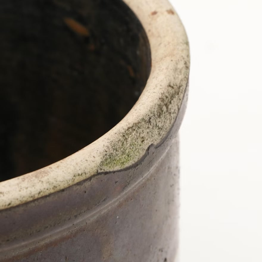 Rustic Brown Ceramic Planter Pots