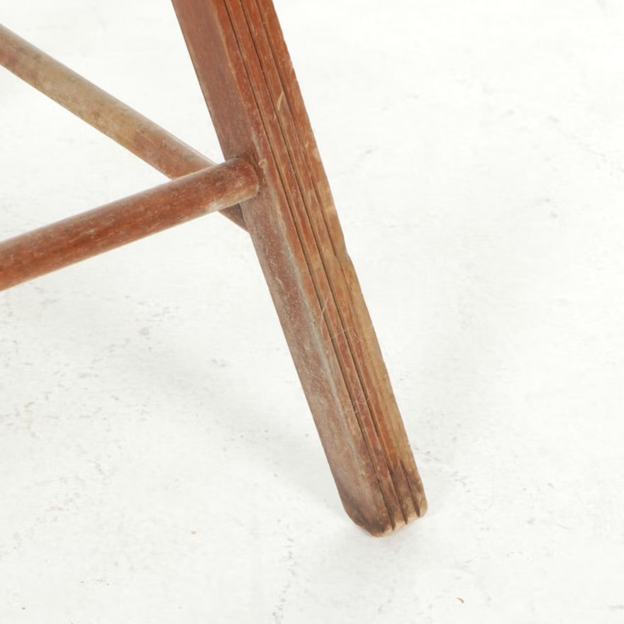 Wood Child's High Chair, Mid-20th Century