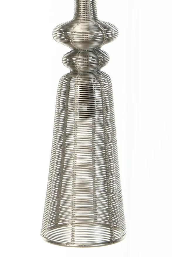 Sarreid Ltd. Contemporary Nickel Finish Wirework Pendants ITMGP85290