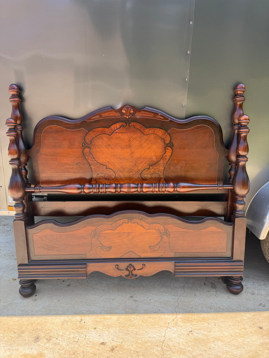 Full Size Wood Bed Frame