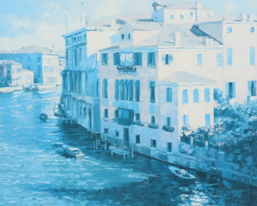 Offset Lithograph After Howard Behrens "Grand Canal"
#ITMA000IYK