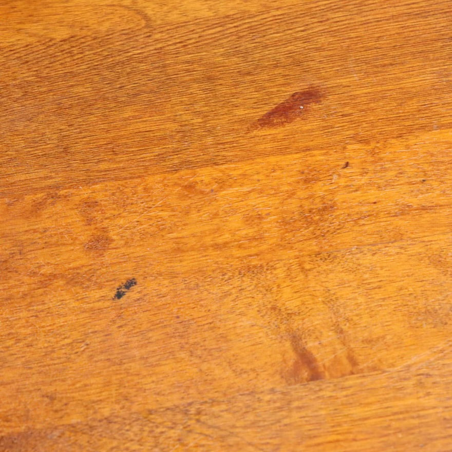 Child's Size Colonial Style Maple Kneehole Desk with Ladderback Chair ITMGQ17681