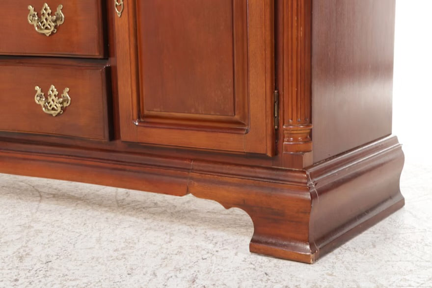 Lexington Federal Style Mahogany China Cabinet