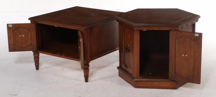 Cherry Hexagonal and Square Commodes ITMGQ25834