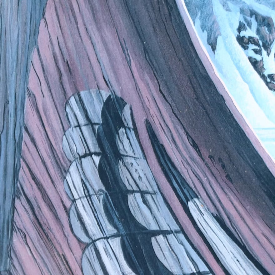 Lane Kendrick Offset Lithograph "Wind Stalker"ITMGQ04655