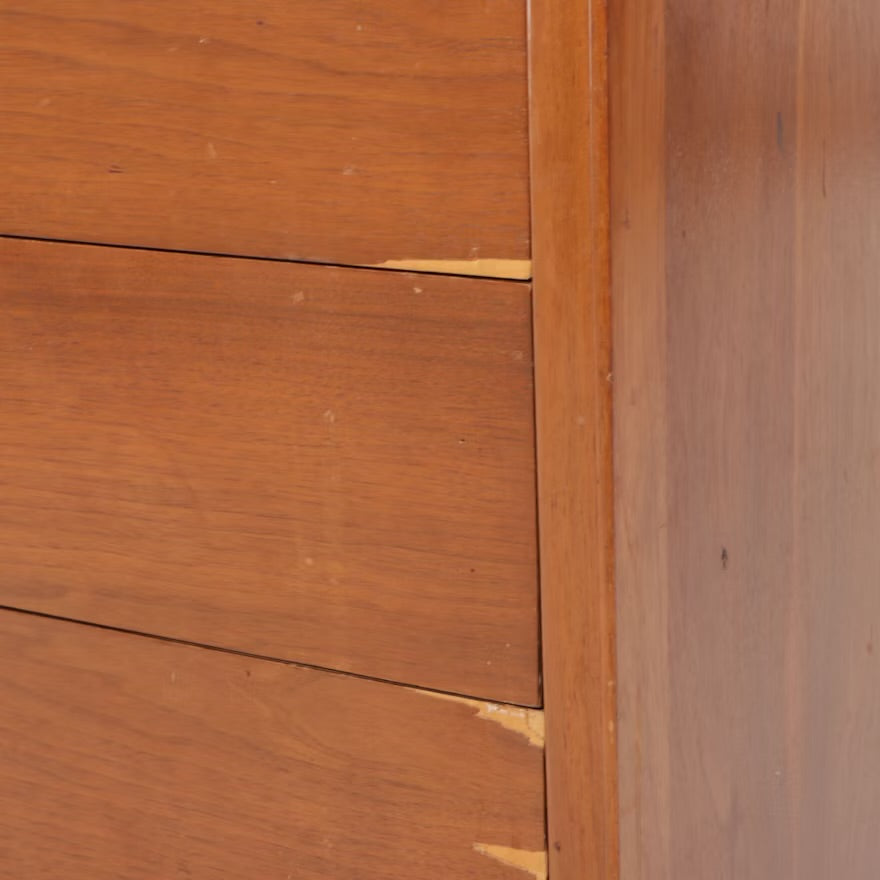 John Stuart for Mt. Airy "Janus Collection" Walnut Chest of Drawers ITMGQ37444