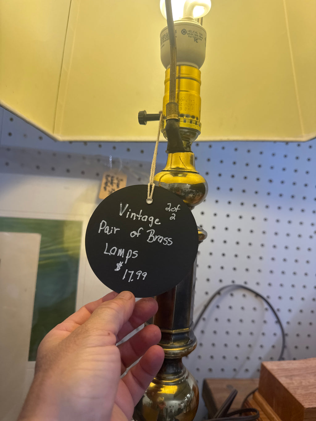 Pair of Vintage Lamps