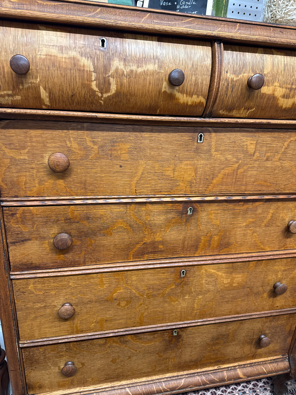 Tiger Oak Chest