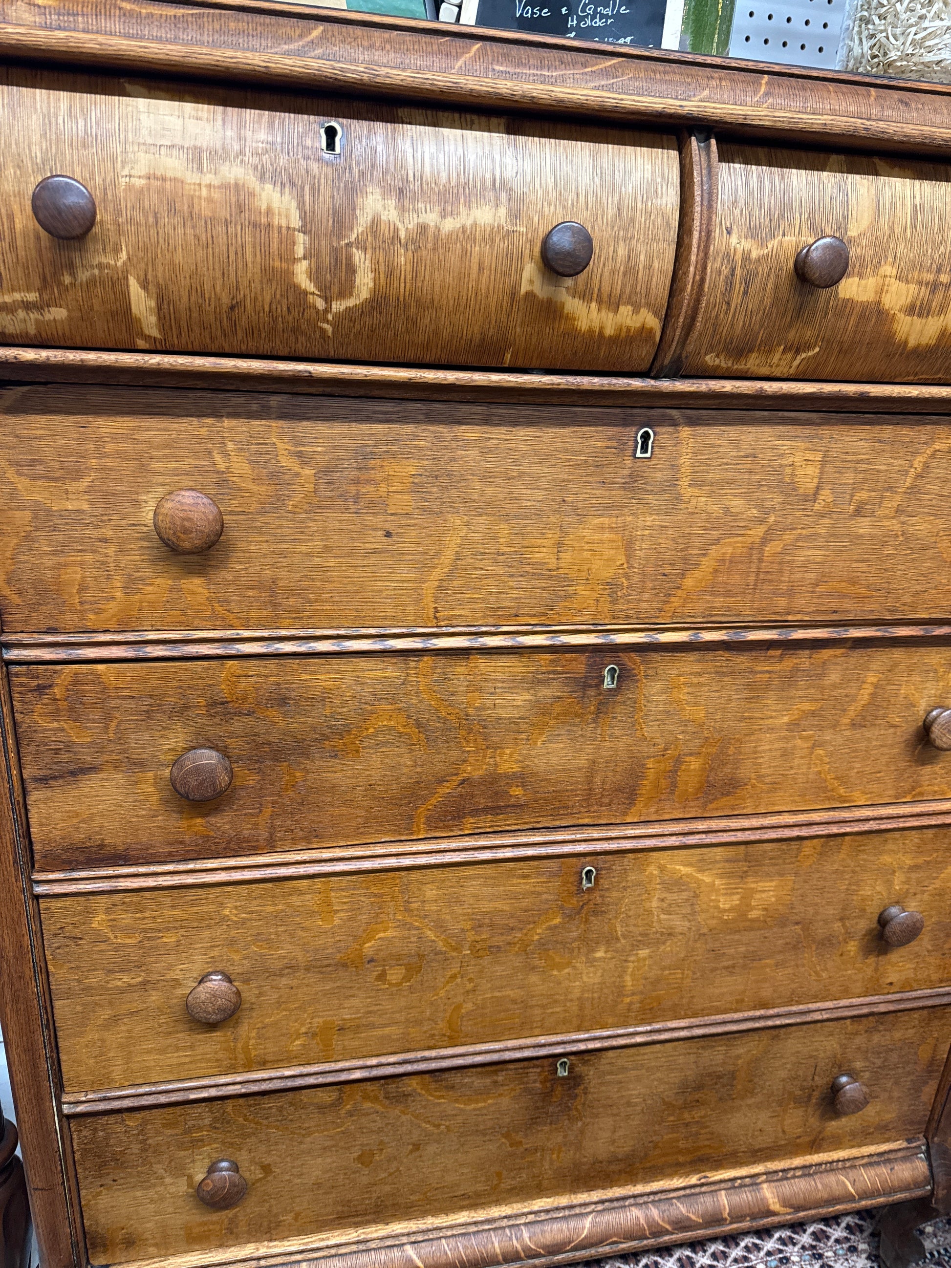 Tiger Oak Chest