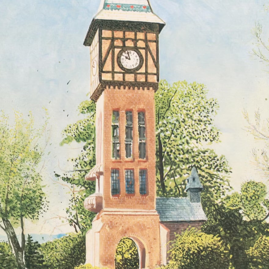 Offset Lithographs and Giclée Including "Carroll Chimes"ITMGP82521