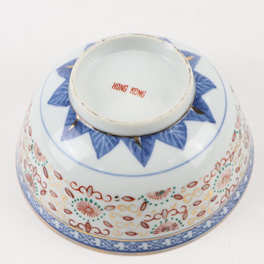 Chinese Blue and White Porcelain Rice Grain Soup Bowl and Spoon with Others Item #
ITMGQ18229