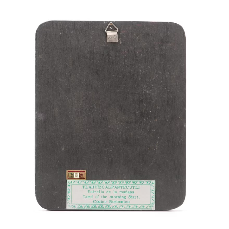 Tlahuizcalpantecuhtli Enameled Plaque with Kenyan Maasai Mother and Child ITMGQ28310