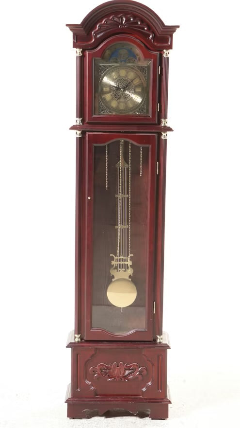 Daniel Dakota Mahogany Finish Grandfather Clock ITMGR37787