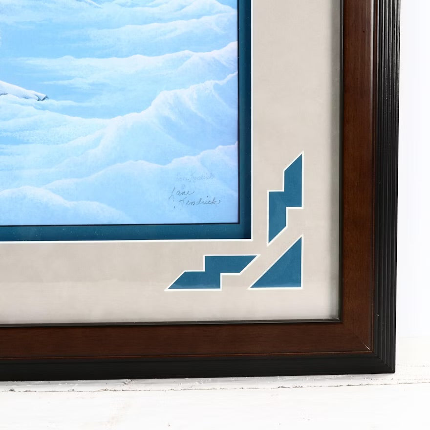 Lane Kendrick Offset Lithograph "Wind Stalker"ITMGQ04655