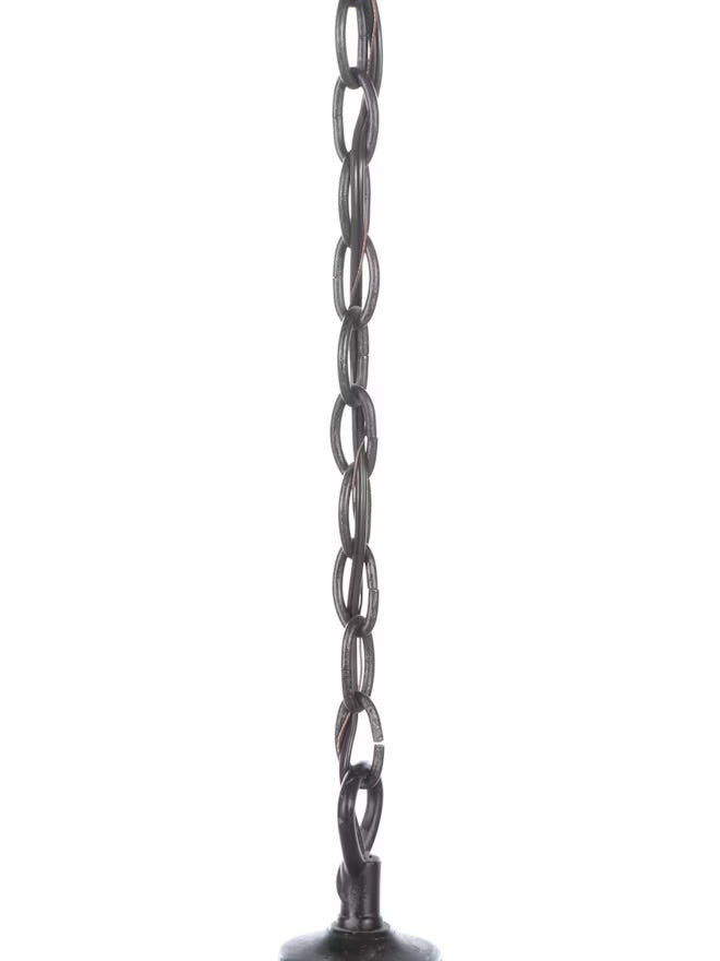 Oil Rubbed Bronze Finish Vine and Caged Pendant, 2004 ITMGS06234