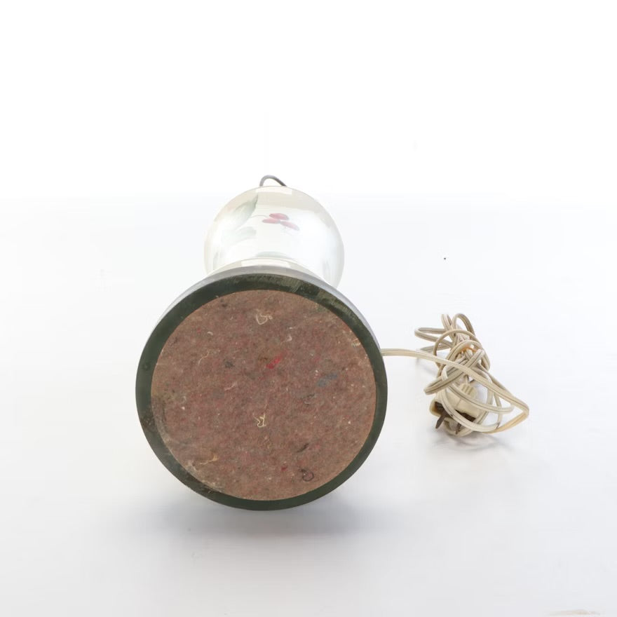 Hand-Painted Pair of Ceramic Table Lamps, Mid to Late 20th Century ITMGP18619