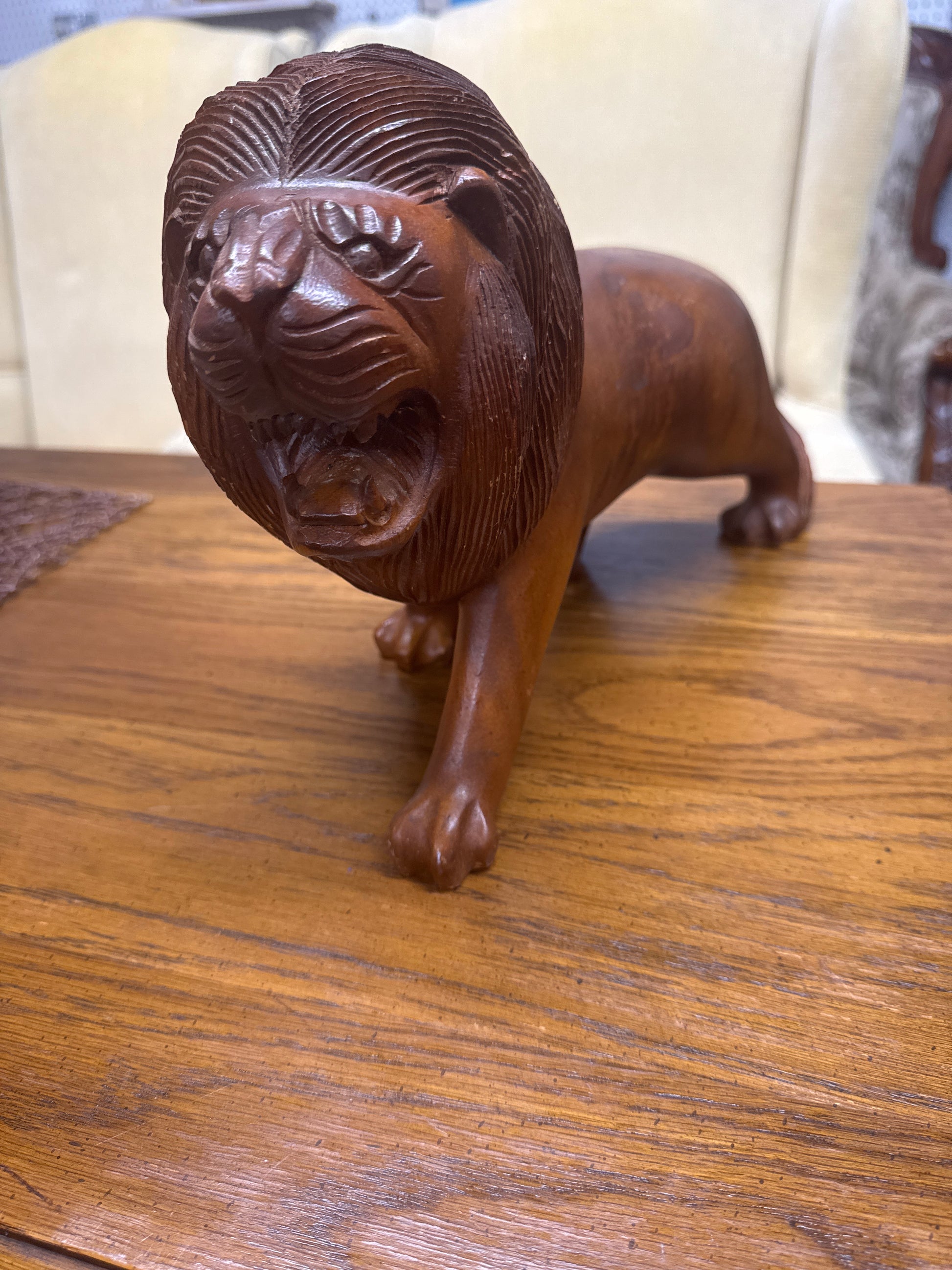 Wooden Lion