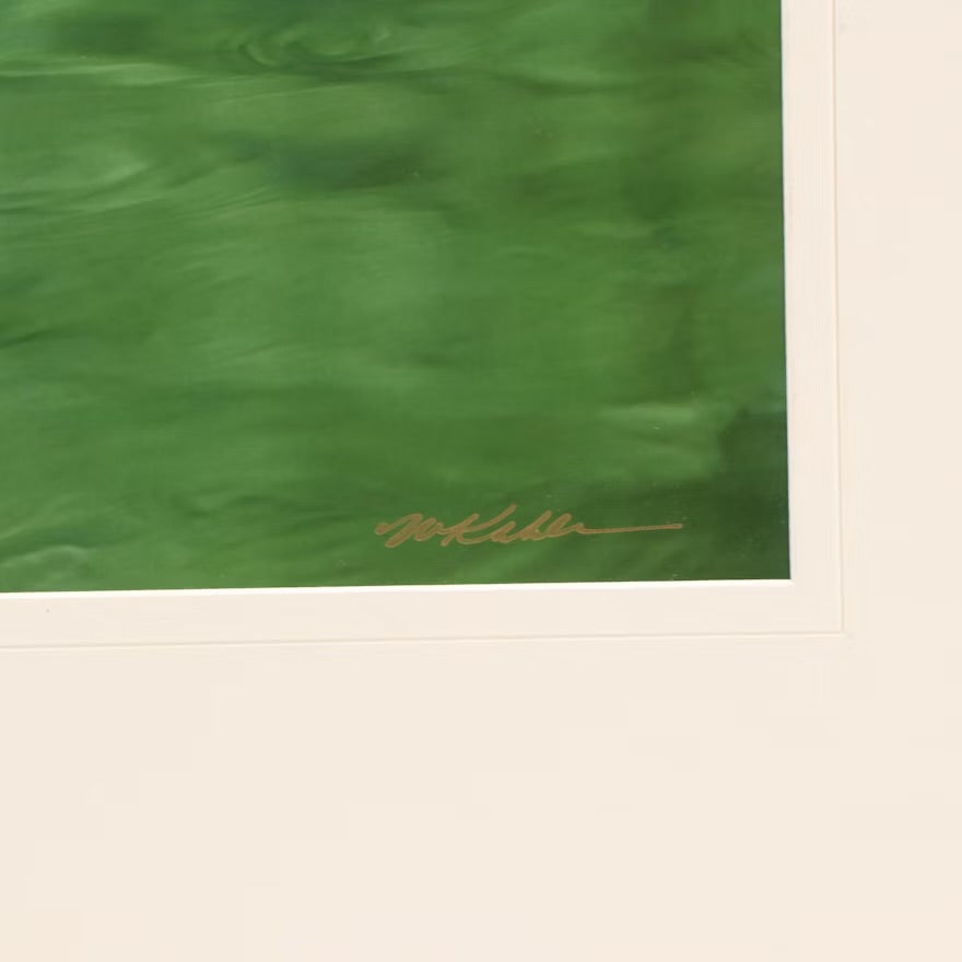 Warren Kahle Chromogenic Color Photograph "Green Water Reflection," More