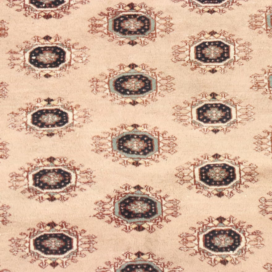 4'2 x 6'9 Hand-Knotted Pakistani Bokhara Area Rug ITMGP73558