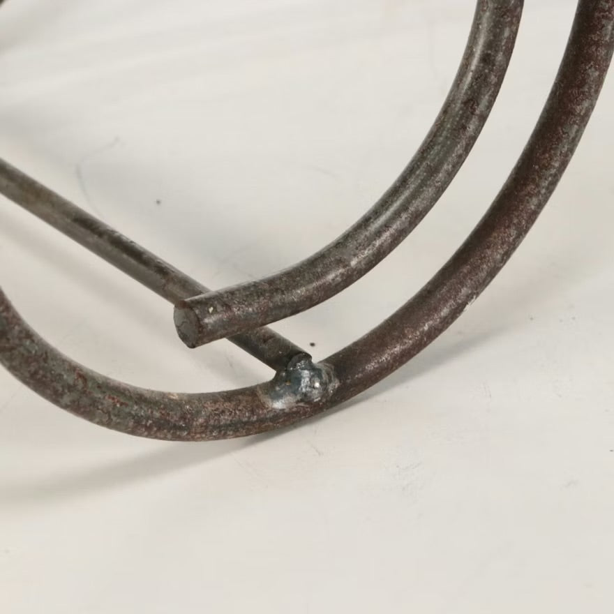 Swirled Wrought Iron Wine Rack