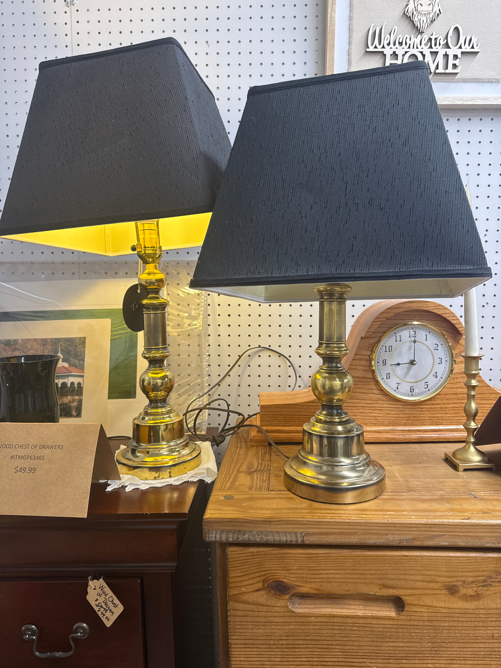 Pair of Vintage Lamps