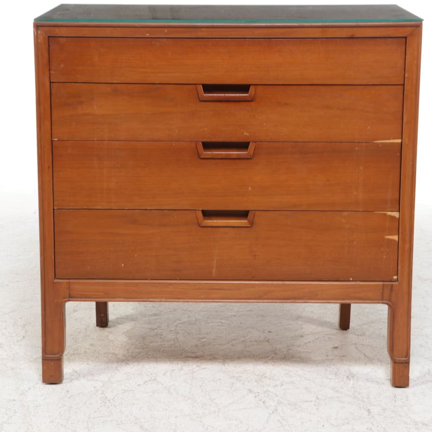 John Stuart for Mt. Airy "Janus Collection" Walnut Chest of Drawers ITMGQ37444