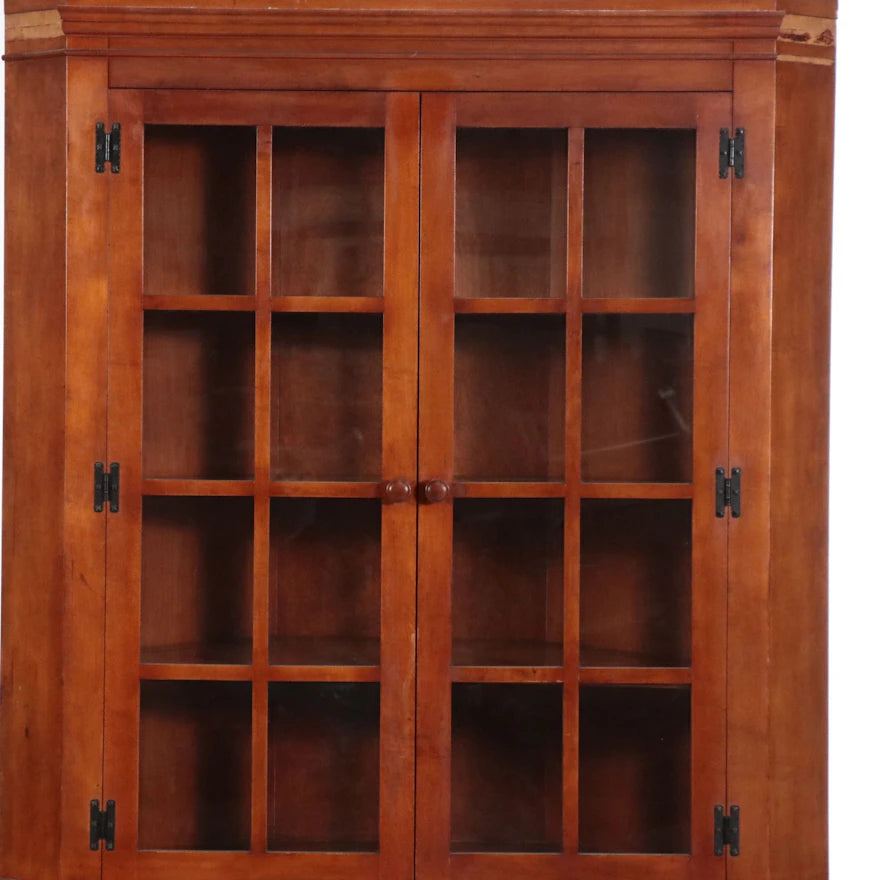 Colonial Style Corner Cabinet