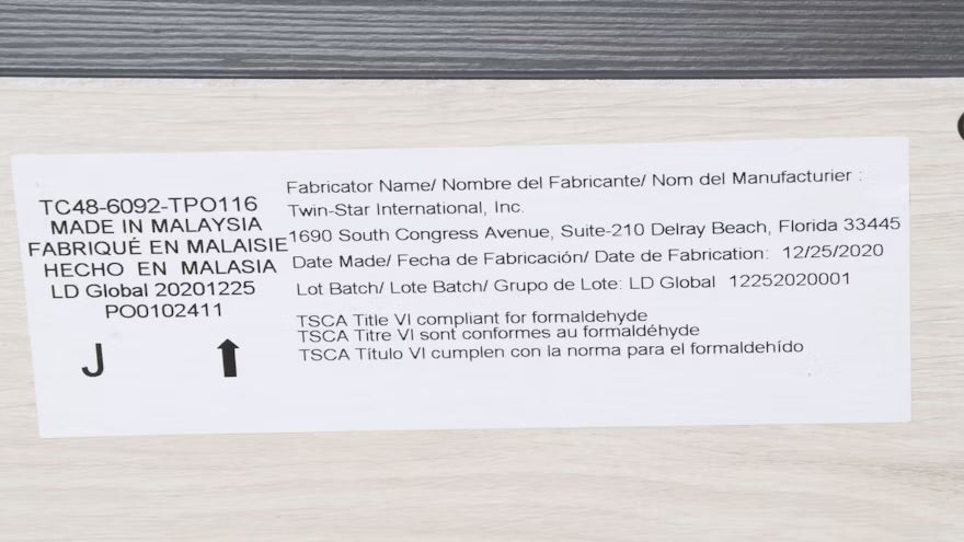 Twin Star Contemporary Television Stand ITMGR20169