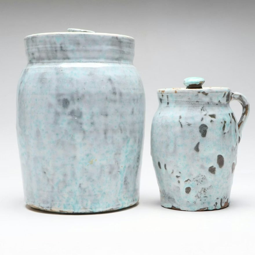 Art Pottery Ceramic Kitchen Jars