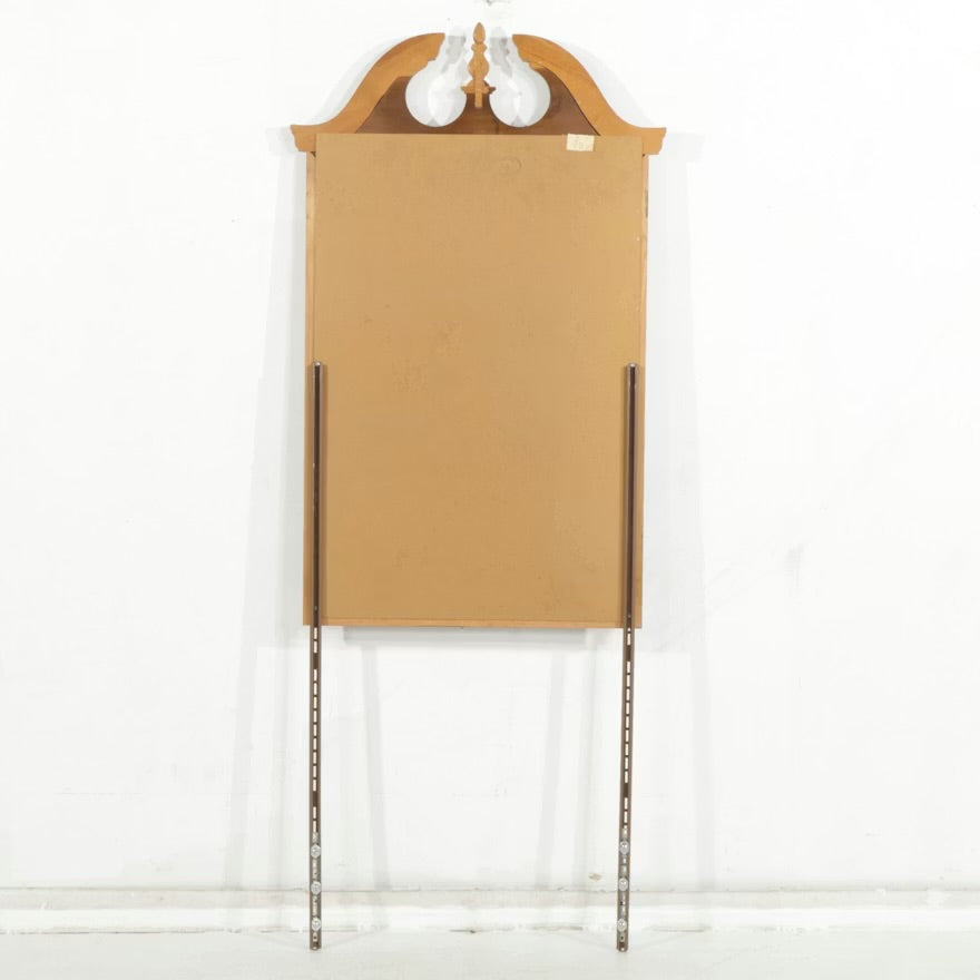 Thomasville Federal Style Oak Dresser and Mirror