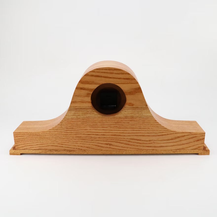 Oak Tambour Mantel Clock ITMGP19853