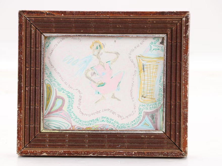 Three Pen and Ink Word Art Doodle Drawings, 2004 Item #
ITMGR36318