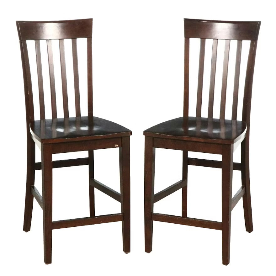 Pair of Arts & Crafts Style Barstools ITMGQ08556