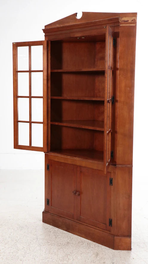 Colonial Style Corner Cabinet