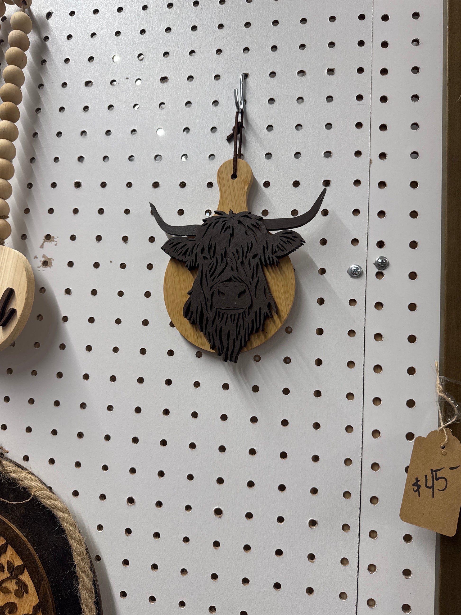 Wooden Buffalo sign