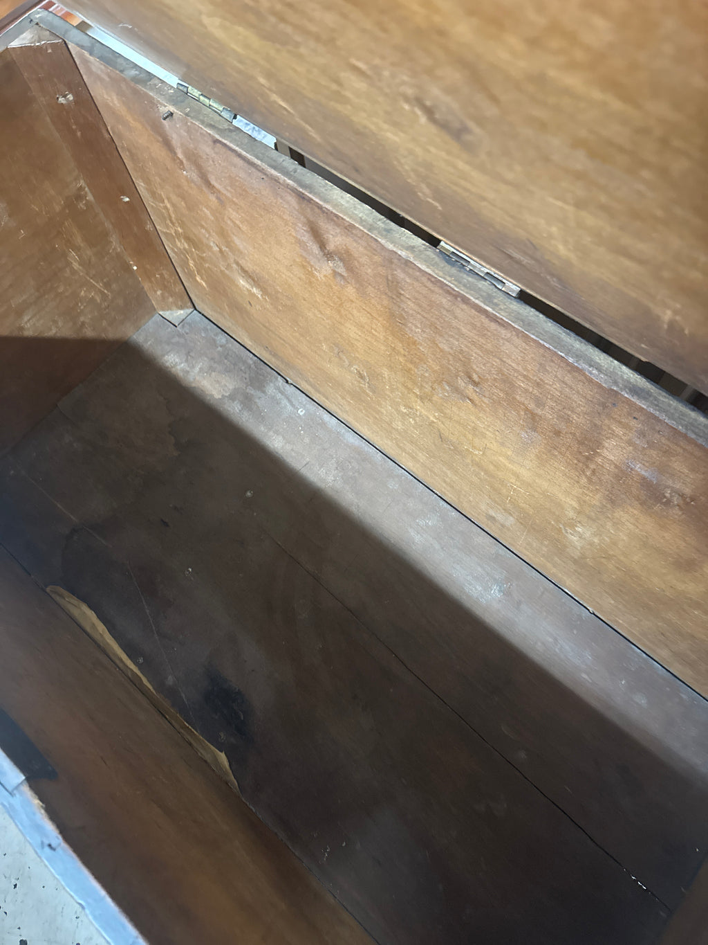 Rustic antique chest