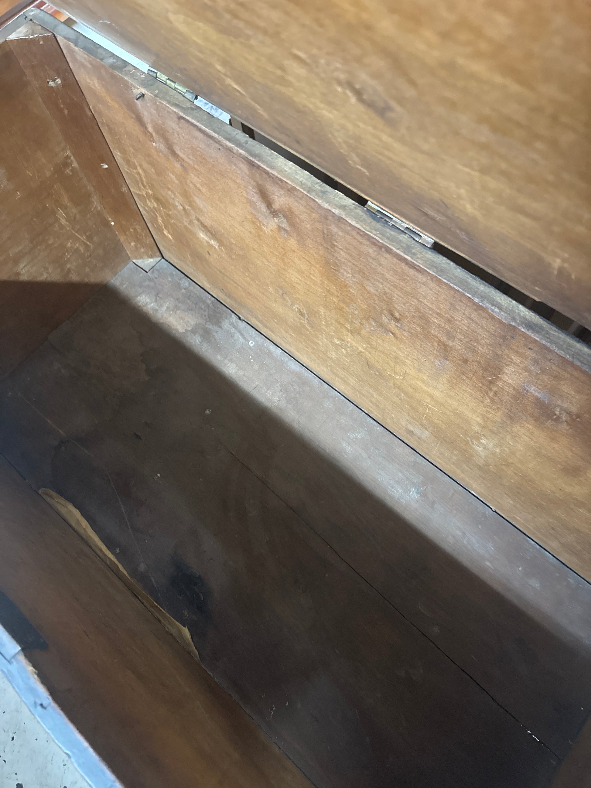 Rustic antique chest