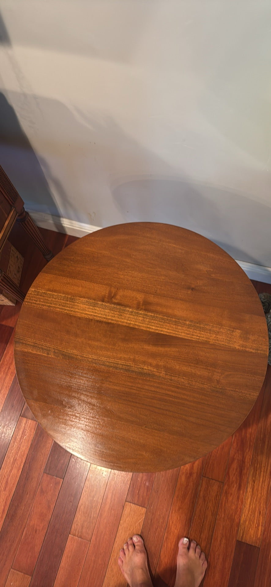 Wood Drum Table