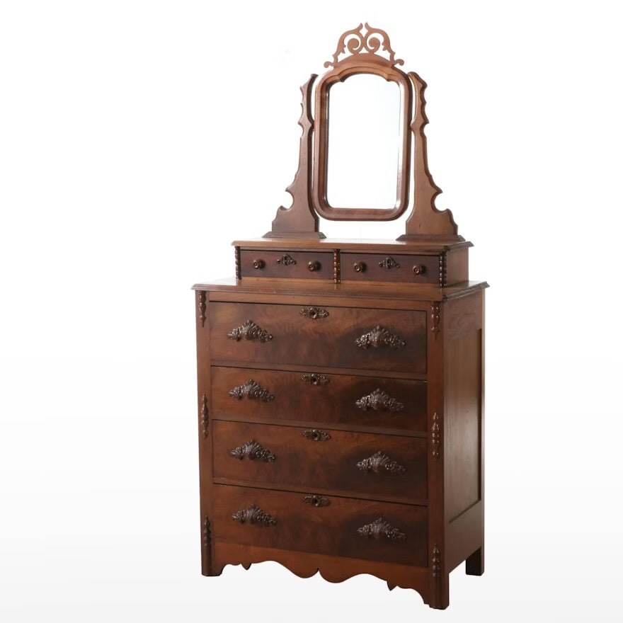 Eastlake Mahogany Dresser ITMGR19506